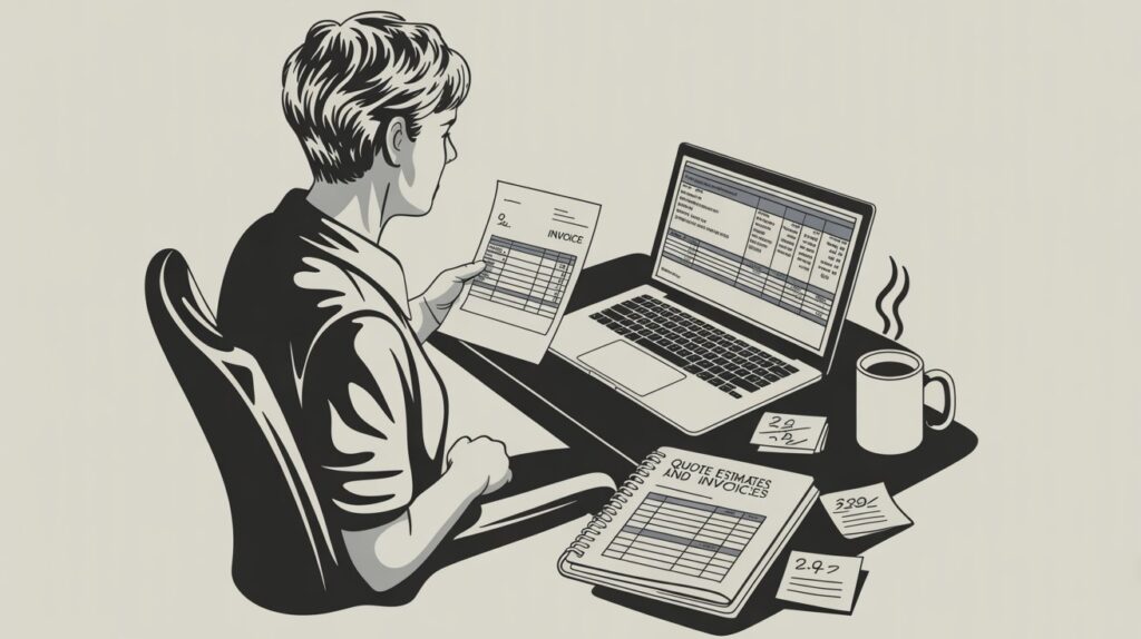 invoice vs estimate vs quote differences