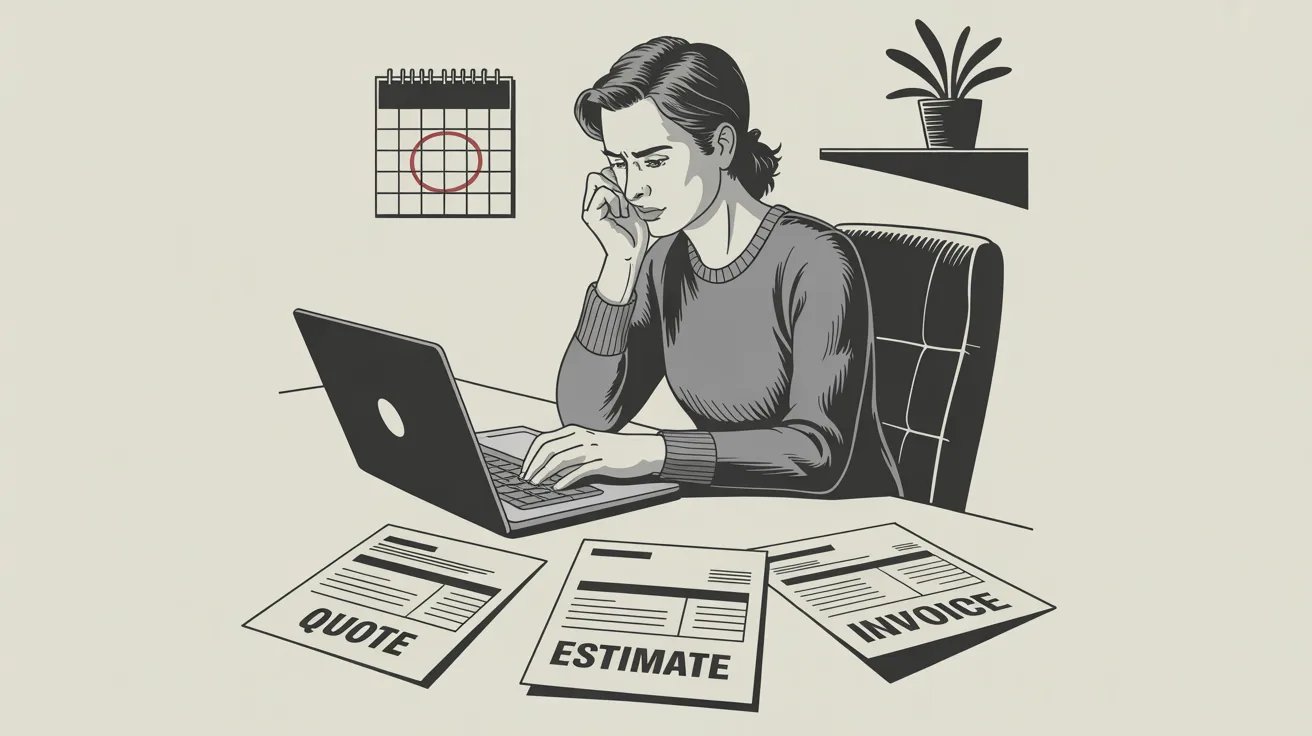 professional invoice