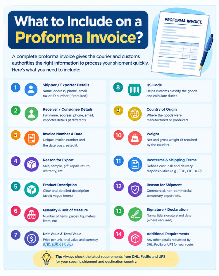  Proforma Invoice