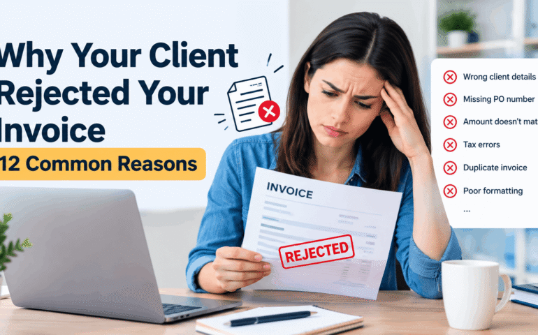 invoice rejection reasons